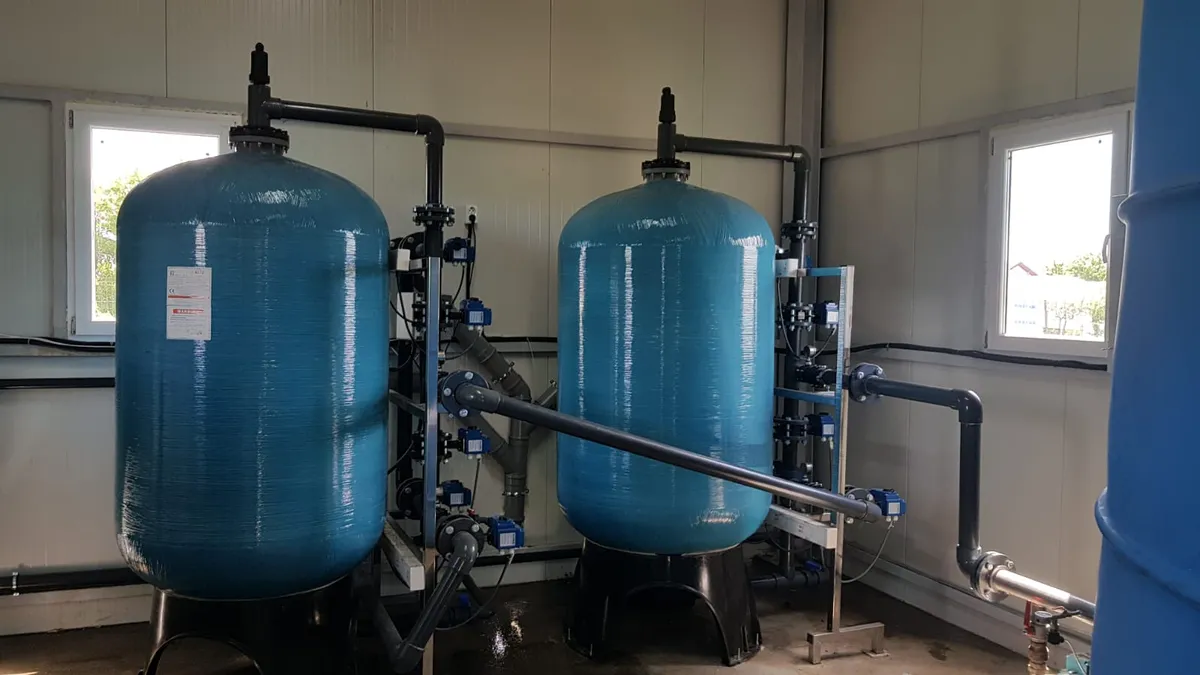 Deferizare, Demanganizare si eliminare Amonium