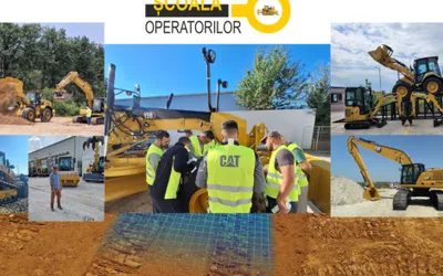 Școala Operatorilor anunță noi sesiuni de curs pentru viitorii maeștri ai utilajelor de construcții