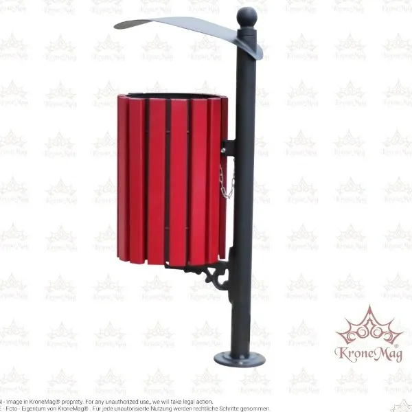 Cos Gunoi Exterior, Stradal URBAN 1 RVL.R cu capac