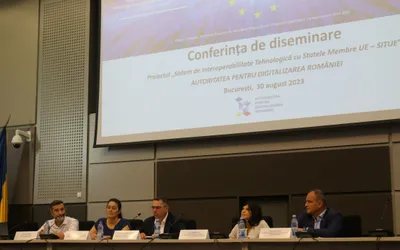 ADR a organizat conferința de diseminare a rezultatelor proiectului ”Sistem de Interoperabilitate Tehnologică cu Statele Membre UE – SITUE”