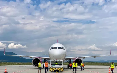 Construcţia şi operaţionalizarea Aeroportului Internaţional Braşov-Ghimbav (AIBG) reprezintă cel mai important obiectiv investiţional asumat