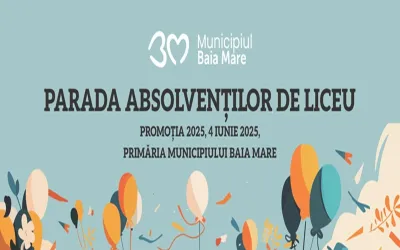 Baia Mare organizează, în premieră, Parada Absolvenților de liceu – promoția 2025