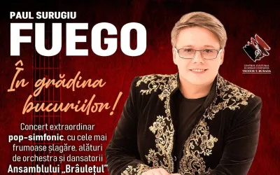 Concert pop-simfonic extraordinar, organizat de Centrul Cultural Județean  Constanța „Teodor T. Burada”