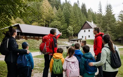 Tabără montană pentru copii cu tulburări din spectrul autist la Moara de Pădure
