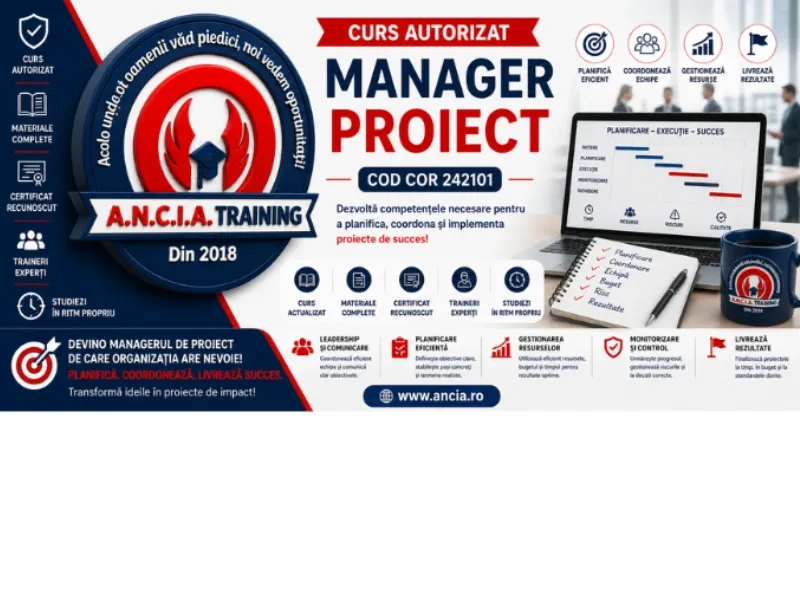 Manager Proiect – cod COR 242101