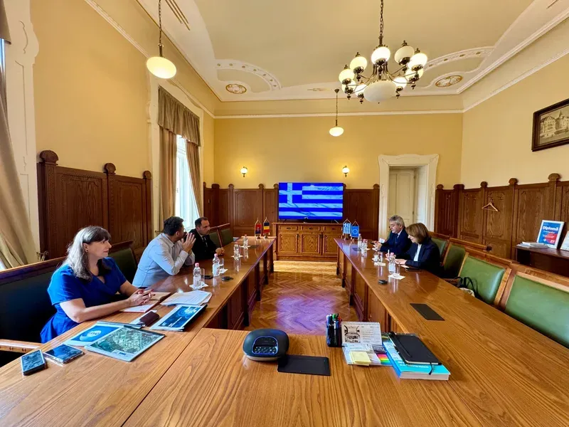 Oradea, prezentată Ambasadei Greciei ca hub regional de investiții și conectivitate