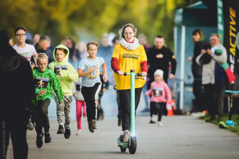 BeActive în 6. Facem sport seara în Parcul Crângași, la Săptămâna  Europeană a Sportului. Alte ateliere și competiții