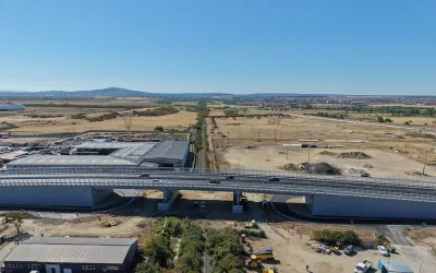 Se deschide traficul pe pasajul rutier Tram-tren de pe Centura Oradea
