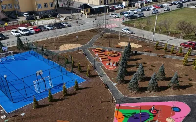 Un nou parc pentru orădeni – S-au finalizat lucrările la parcul din zona Grigore Moisil și Ion Irimescu