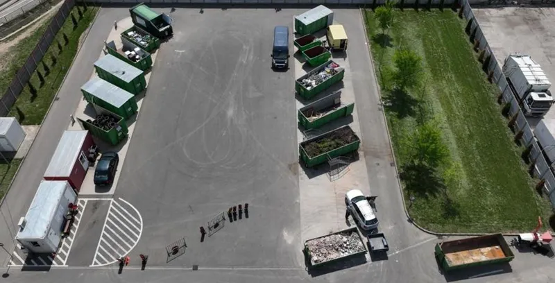 Încă o investiție pe fonduri europene la Deva - centru de colectare prin aport voluntar a deșeurilor menajere