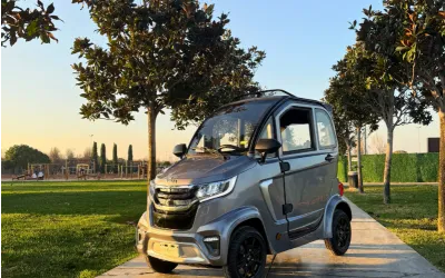 Voltarom EV1 – Mașină Electrică Urbană 2 Locuri 72V Autonomie 70 km