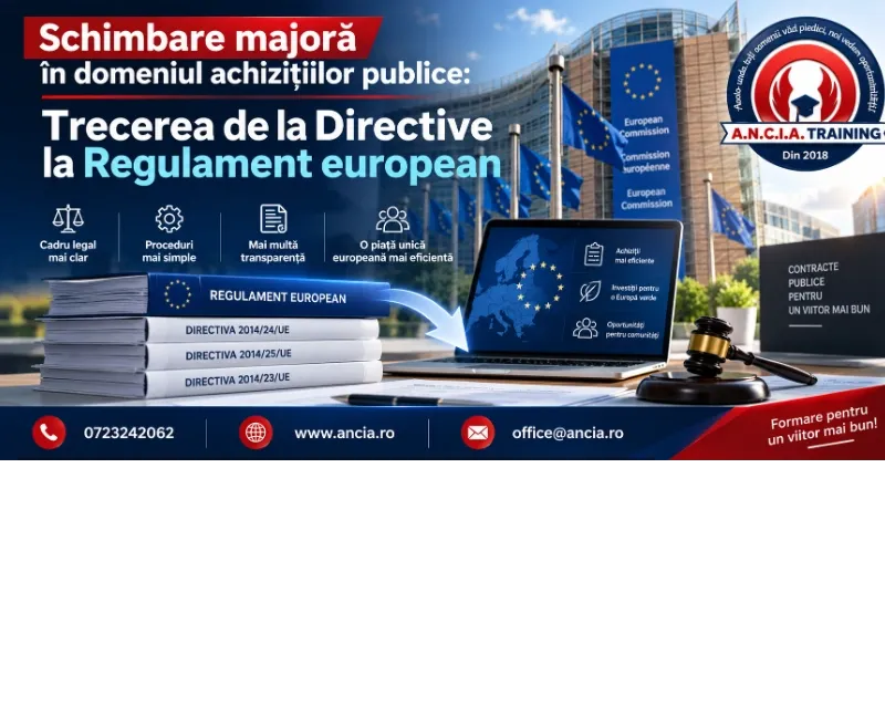 Trecerea de la Directive la Regulament European