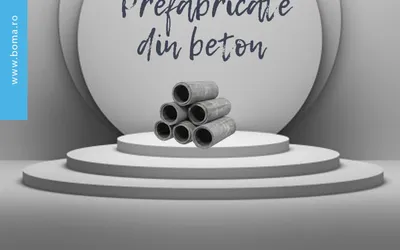 Soluții SMART pentru proiectele de infrastructură apă și canalizare:  Prefabricate din beton vibropresat BOMA