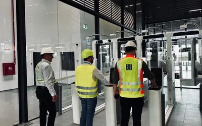 Continuă recepția lucrărilor la noul terminal