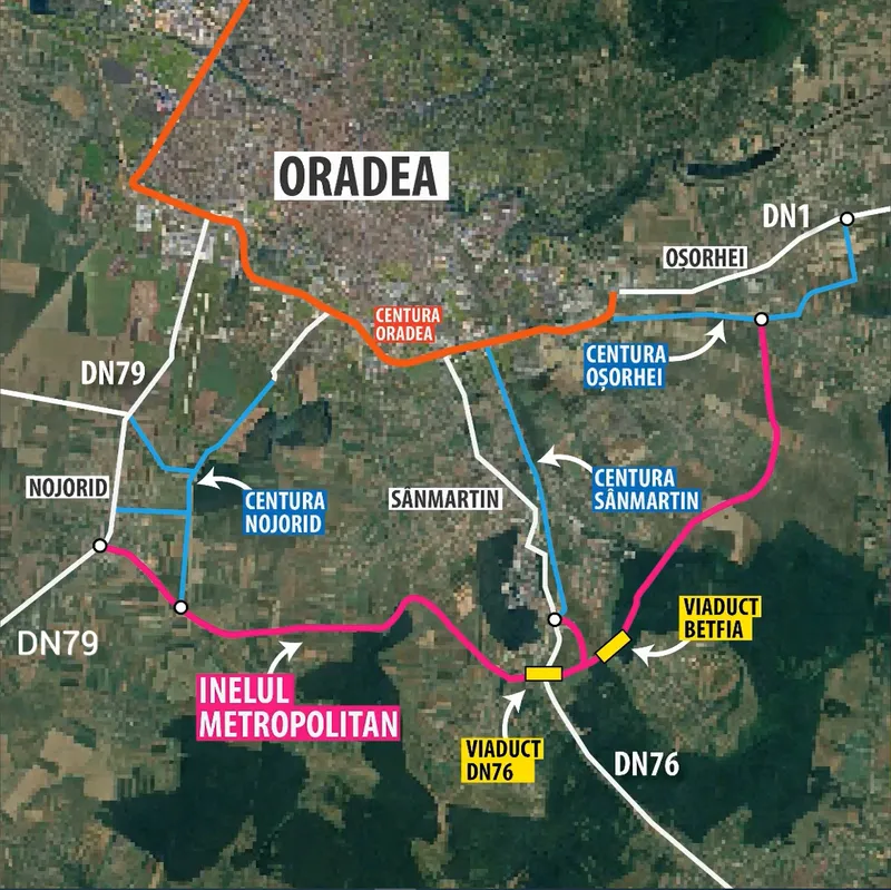 Inelul Rutier Metropolitan, revizuit | Lucrările continuă