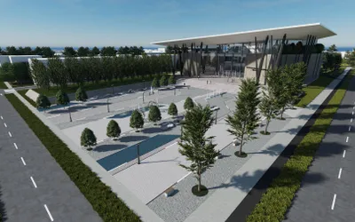 Vizită pe șantierul Centrului Cultural Multifuncțional