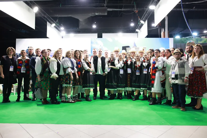 Standul Județului Maramureș - apreciat la Târgul de Turism din Varșovia