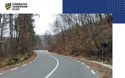 Lucrările de modernizare a drumului județean DJ 107P (DN 1) Gilău – Mărișel – (DN 1R) au fost finalizate