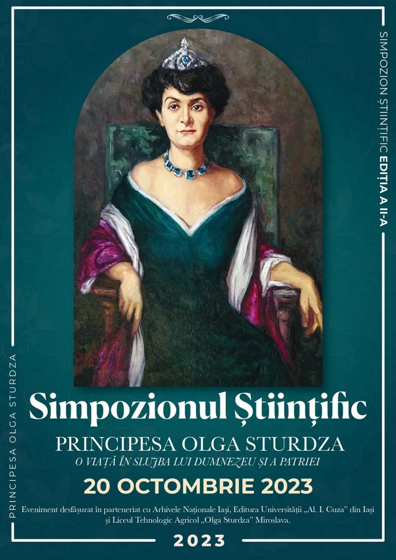 Simpozionul științific dedicat Principesei Olga Sturdza, tradiție a Comunei Miroslava