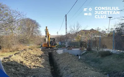 Lucrările de extindere a rețelelor de alimentare cu apă din 7 comune clujene, extrem de aproape de finalizare