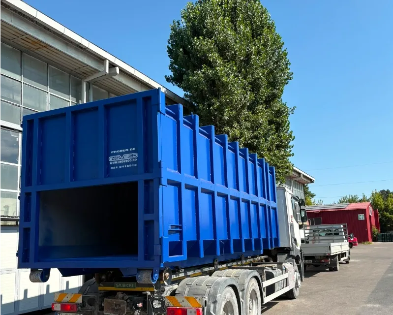 INOVECO a lansat un container de 33 mc pentru presă staționară