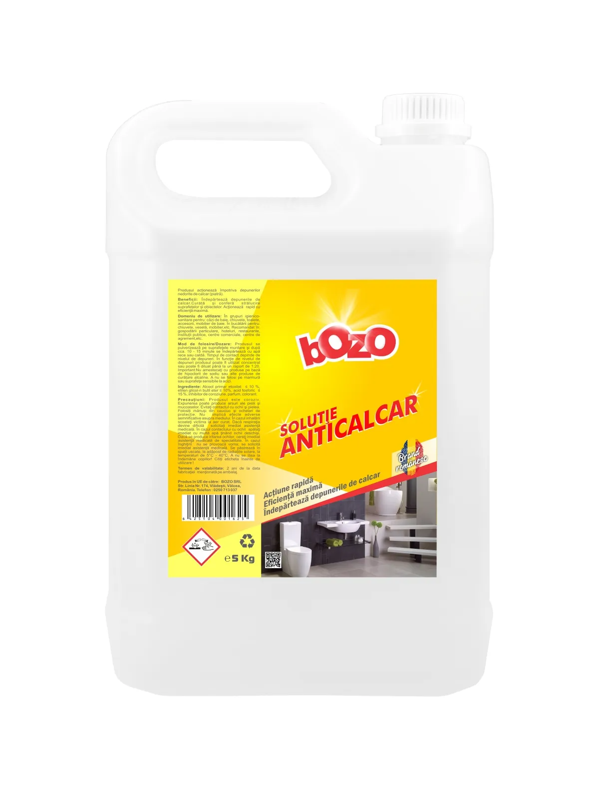 SOLUTIE ANTI-CALCAR 5KG