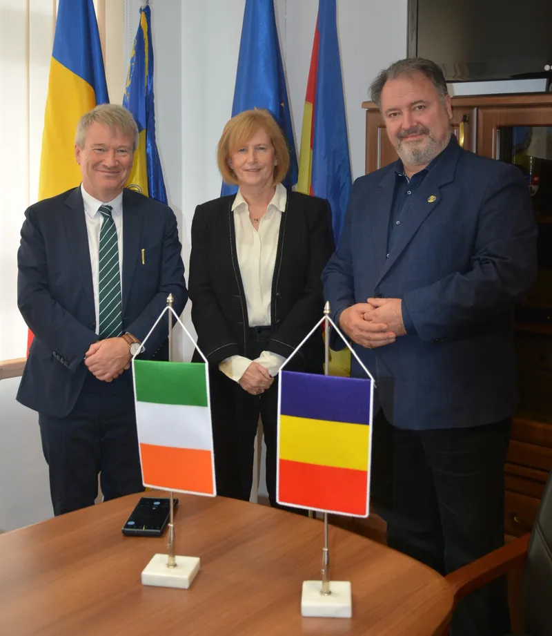 Ambasadorul Irlandei în România, o nouă vizită la Consiliul Județean Cluj
