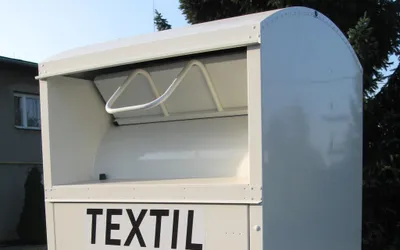 Container pentru textile