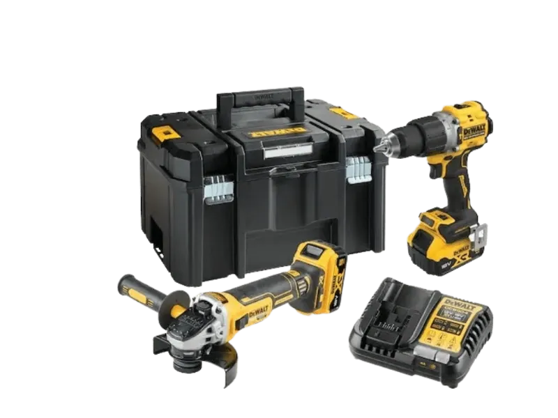 Set 2 scule cu 2 acumulatori DeWalt DCK2026P2T
