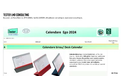 Calendare 2024