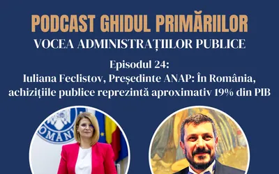Iuliana Feclistov, Președinte ANAP: În România, achizițiile publice reprezintă aproximativ 19% din PIB