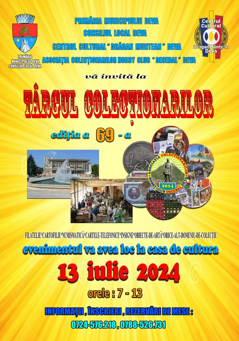 O nouă ediție a Târgului Colecționarilor la Deva!