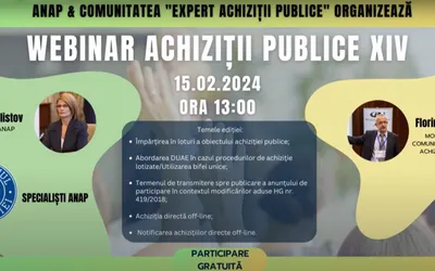 Fii la curent cu cele mai noi informații în domeniul achizițiilor publice