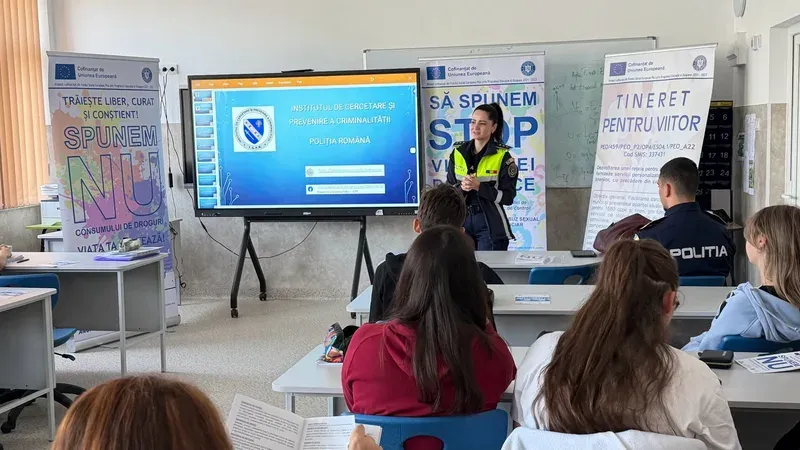 Primăria Deva susține prevenția consumului de droguri la Colegiul Tehnic „Transilvania”