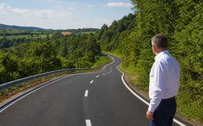Consiliul Județean Cluj a finalizat asfaltarea sectorului de drum Ciumăfaia–Chidea (DC 152)