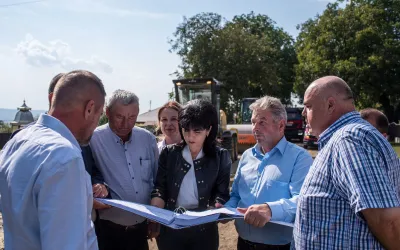 Drumul Județean Lozna – Călinești – Talpa a intrat în proces de  modernizare