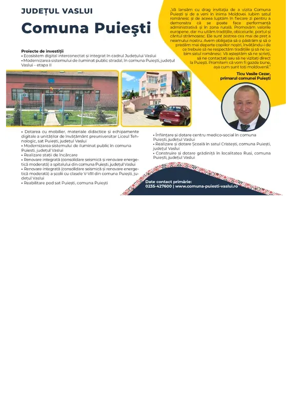 PRIMĂRIA PUIEŞTI