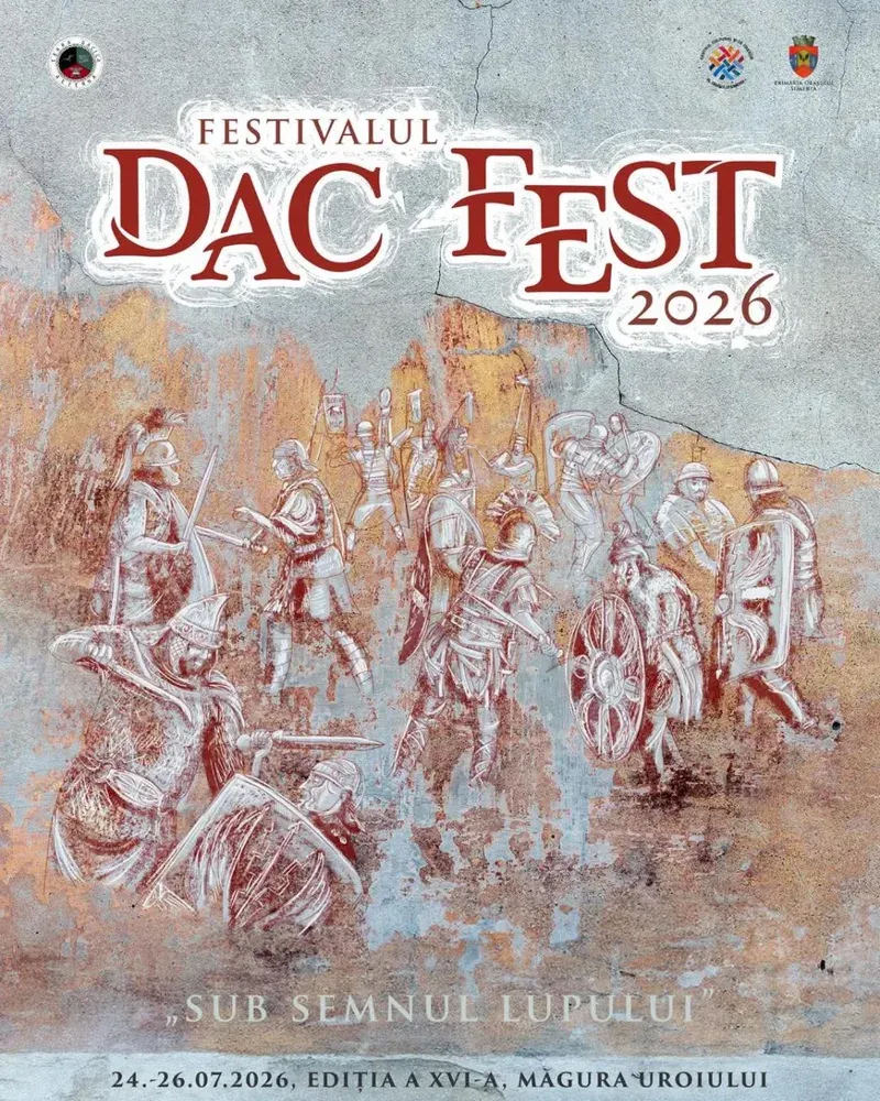 Dac Fest 2026: Dacia și Roma antică la Măgura Uroiului, 24–26 iulie — acces liber