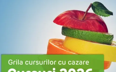 Cursuri cu participare fizică, cazare și perioade flexibile