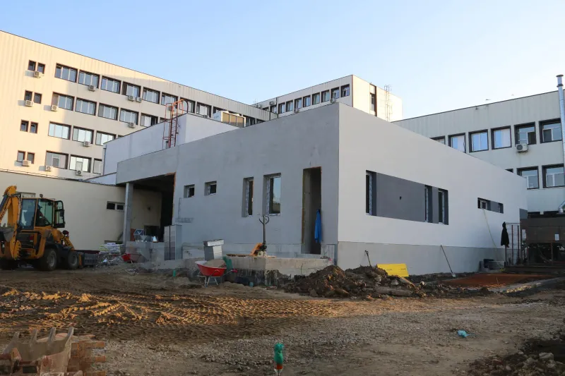 Iustin Cionca: ,Lucrările de extindere a Unității Primire Urgențe de la Spitalul Județean se apropie de final!