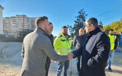 450 de piloți forați deja în Piața Gojdu. Pasajul din Piața Cetate: 50% finalizat