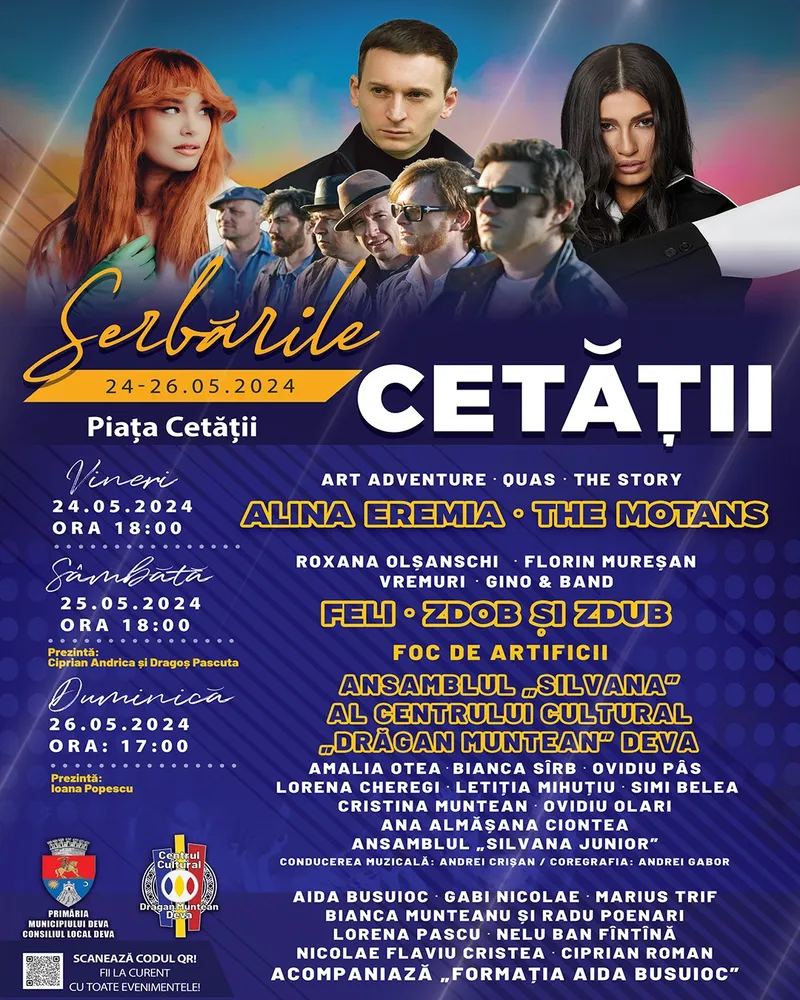 ,,Serbările Cetății 2024” – Restricţii de circulaţie în municipiul Deva