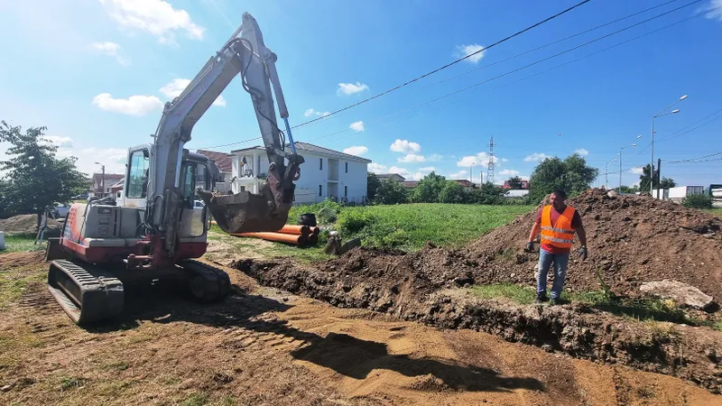 Au demarat lucrările de modernizare a străzii Veteranilor