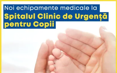 Noi investiții finalizate la Spitalul de Copii din Cluj