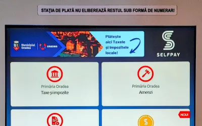 Plata impozitelor prin stațiile SelfPay aduce o bonificație fiscală mai mare decât plata la ghișee