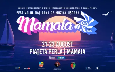 Festivalul Național de Muzică Ușoară „Mamaia” — 21–23 august 2026, Piațeta Perla, Mamaia