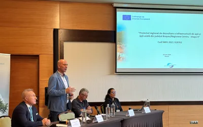 Compania Apa va continua investiţiile în modernizarea şi extinderea reţelelor de alimentare cu apă şi de canalizare din 12 localităţi braşovene