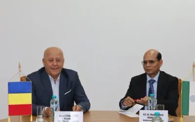 Ambasadorul Indiei, dr. Manoj Kumar Mohapatra, în vizită la Tulcea pentru identificarea oportunităților de afaceri