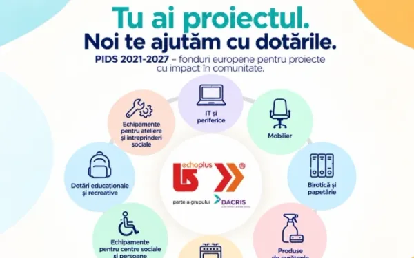 Dotări pentru proiecte PIDS? Găsim soluții pentru fiecare nevoie.