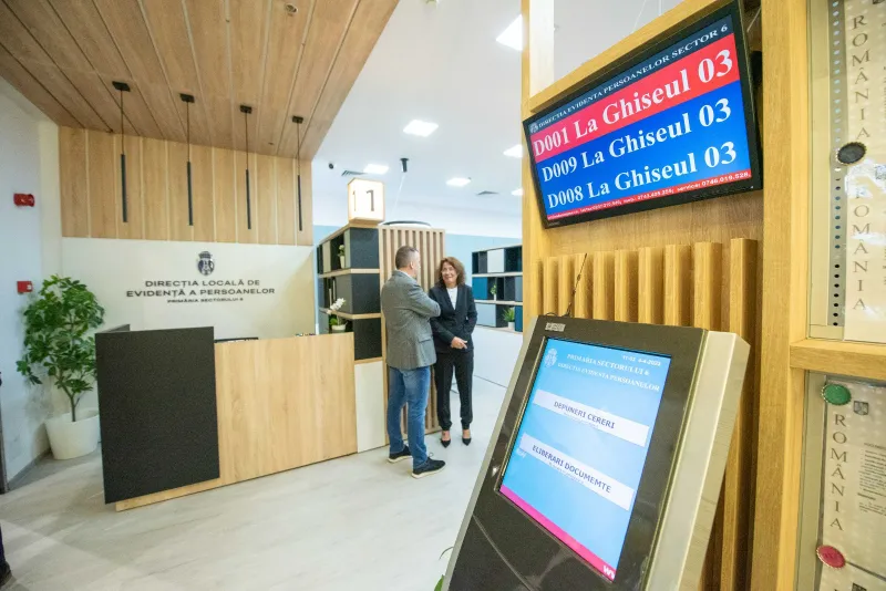 Sedii noi și moderne la Evidența Persoanelor Sector 6